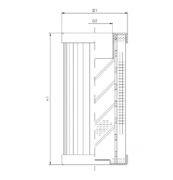 Filtrec - DMD0030E05B/ESD - Hydraulikfilterelement (Druckfilter)