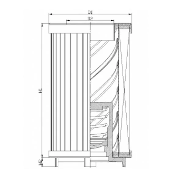 Filtrec - DMD0044G25B3 - Hydraulikfilterelement (Druckfilter)