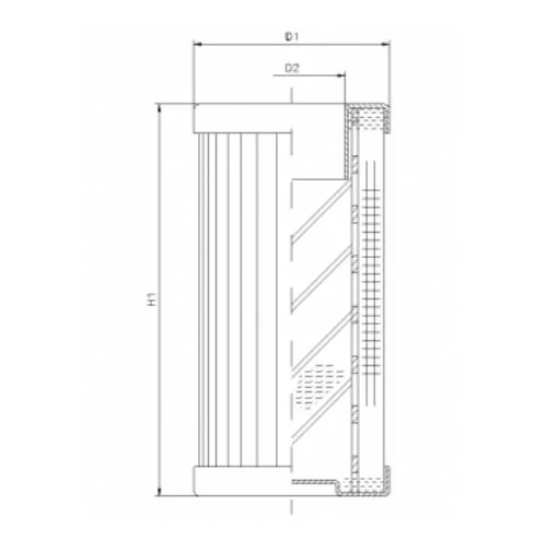 Filtrec - DMD0045B300B - Hydraulikfilterelement (Druckfilter)