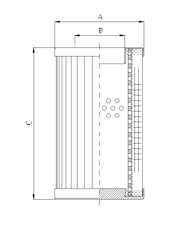 Filtrec - DMD0045F20B - Hydraulikfilterelement (Druckfilter)