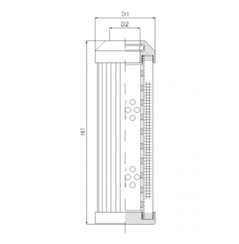 Filtrec - DMD125W100B - Hydraulikfilterelement (Druckfilter)