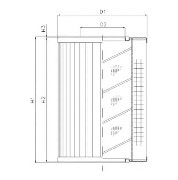 Filtrec - DMD218F03B - Hydraulikfilterelement (Druckfilter)