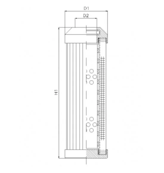 Filtrec - DMD243F03B - Hydraulikfilterelement (Druckfilter)