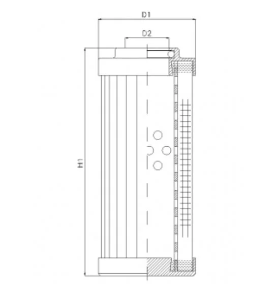 Filtrec - DVD2560W10B - Hydraulikfilterelement (Druckfilter)