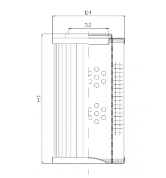 Filtrec - DVD2900K05B - Hydraulikfilterelement (Druckfilter)