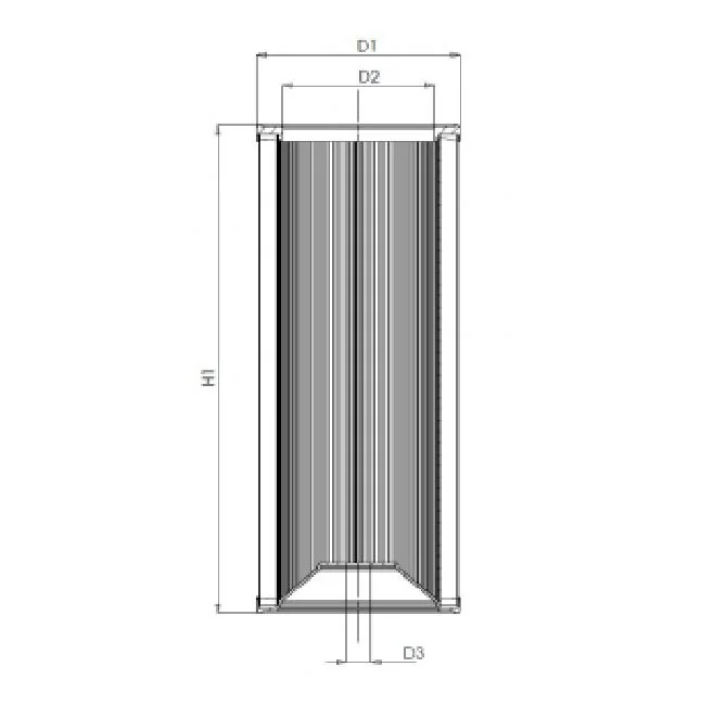 Filtrec - E721G03 - Hydraulikfilterelement (Rücklauffilter)