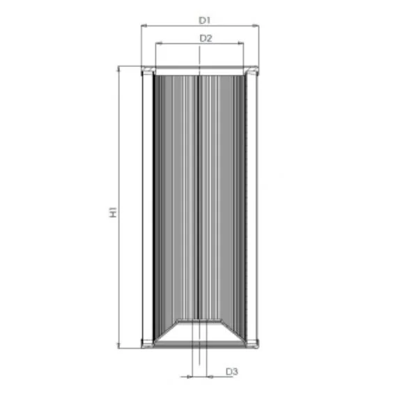 Filtrec - E721G10 - Hydraulikfilterelement (Rücklauffilter)