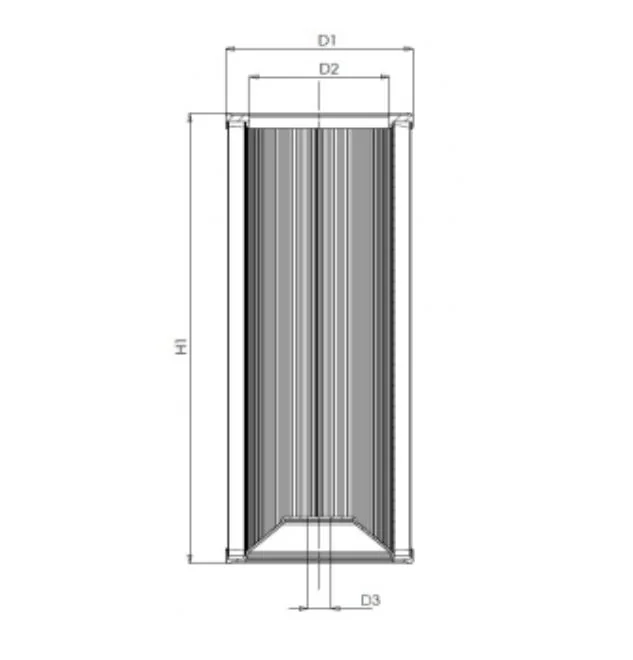 Filtrec - E722G25 - Hydraulikfilterelement (Rücklauffilter)