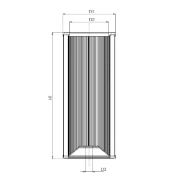 Filtrec - E732G10 - Hydraulikfilterelement (Rücklauffilter)