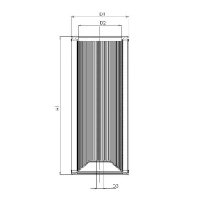 Filtrec - E732G25 - Hydraulikfilterelement (Rücklauffilter)