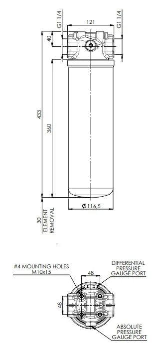 Filtrec - FA522000V0AB2B60Z000S0 - Filterkopf