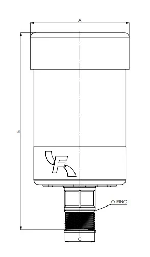 Filtrec - FBD11P03B2S0 - Wasserbindender Belüftungsfilter