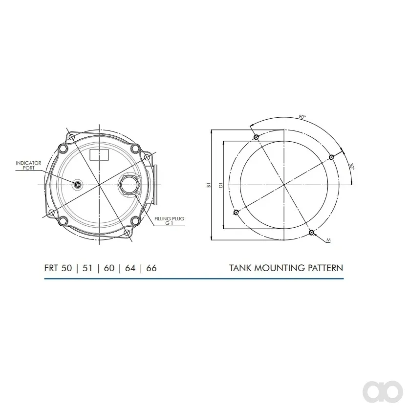Filtrec - FRTR164000BB80C000 - Leitungsfiltergehäuse (Rücklauffilter)