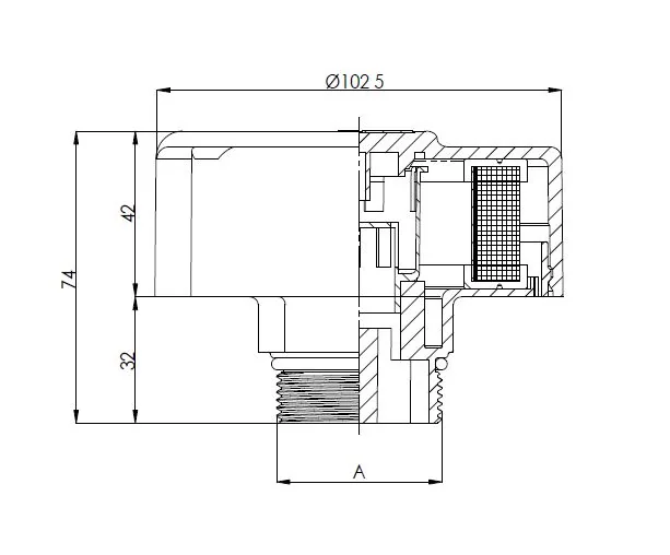 Filtrec - FT2G10M420SG - Luftfilter (Be- und Entlüftung)