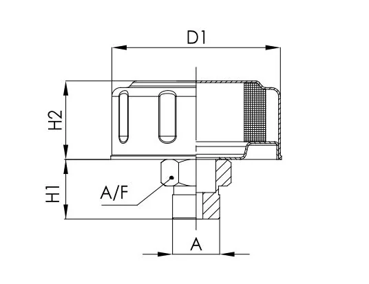 Filtrec - FT7F03B31 - Luftfilter (Be- und Entlüftung 1/2inches -BSP)