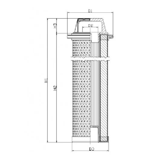 Filtrec - H511G06B0/ESD - Hydraulikfilterelement (RLS)