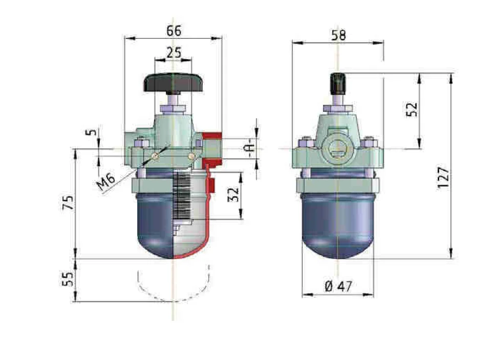 Filtrec - KMGP00004 - Plattenspaltfilter, 0,1 mm Spaltweite