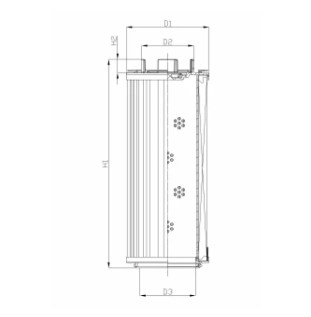 Filtrec - RHR1300GW10V0/AB1 - Hydraulikfilterelement (Rücklauffilter)