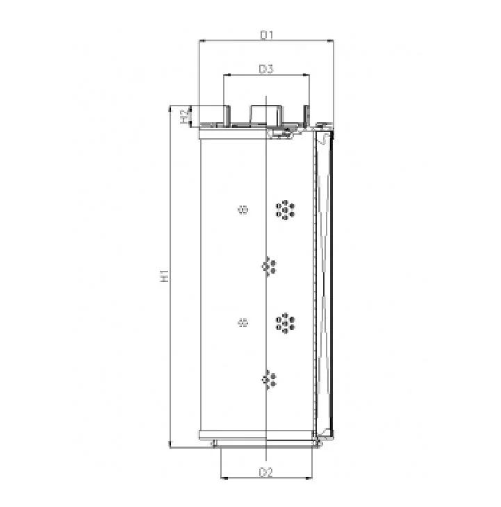 Filtrec - RHR150G10V3/AB1 - Hydraulikfilterelement (Rücklauffilter)