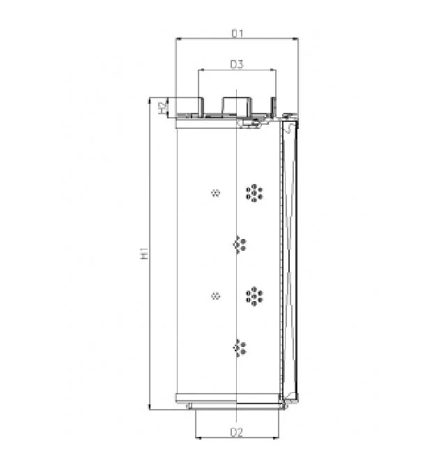 Filtrec - RHR2600G01V0/AB1 - Hydraulikfilterelement (Rücklauffilter)