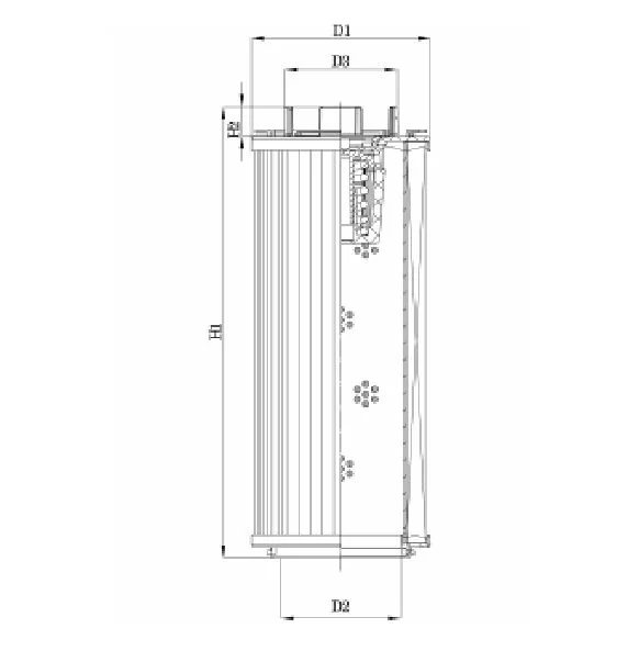 Filtrec - RHR2600S25B3/AB1 - Hydraulikfilterelement (Rücklauffilter)