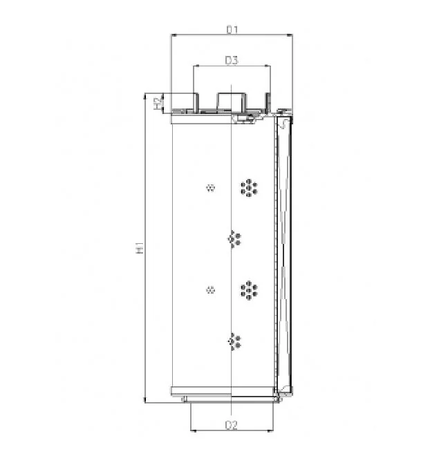 Filtrec - RHR60G10V0/AB1 - Hydraulikfilterelement (Rücklauffilter)