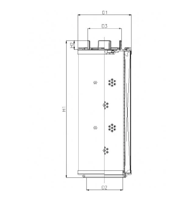 Filtrec - RHR60G10V3/AB1 - Hydraulikfilterelement (Rücklauffilter)