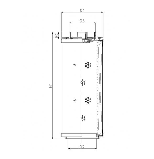 Filtrec - RHR60G20B3/AB1 - Hydraulikfilterelement (Rücklauffilter)