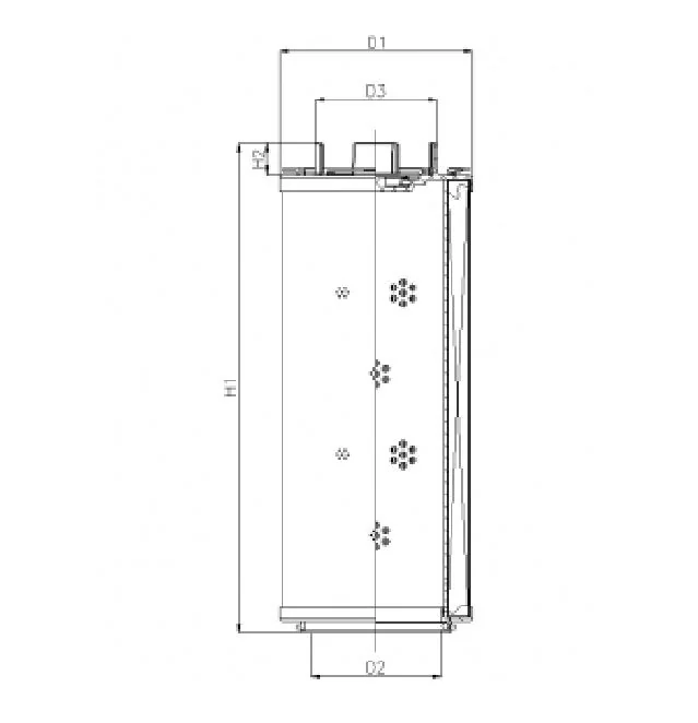 Filtrec - RHR60N10B3/AB1 - Hydraulikfilterelement (Rücklauffilter)
