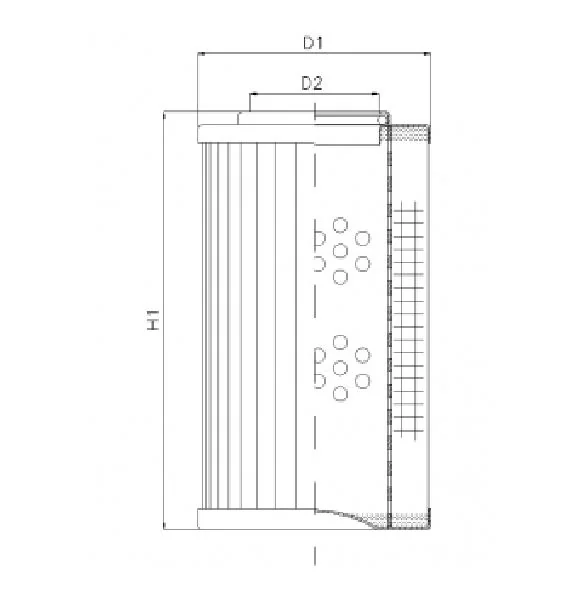 Filtrec - RLR3001B40B/5 - Hydraulikfilterelement (Rücklauffilter)