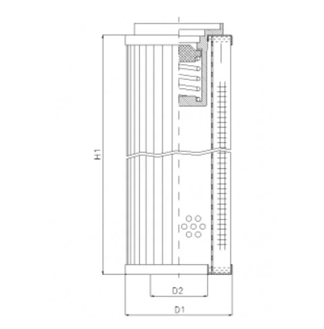 Filtrec - RLR950D20B - Hydraulikfilterelement (Rücklauffilter)