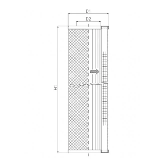 Filtrec - S234T125 - Hydraulikfilterelement (Saugfilter)