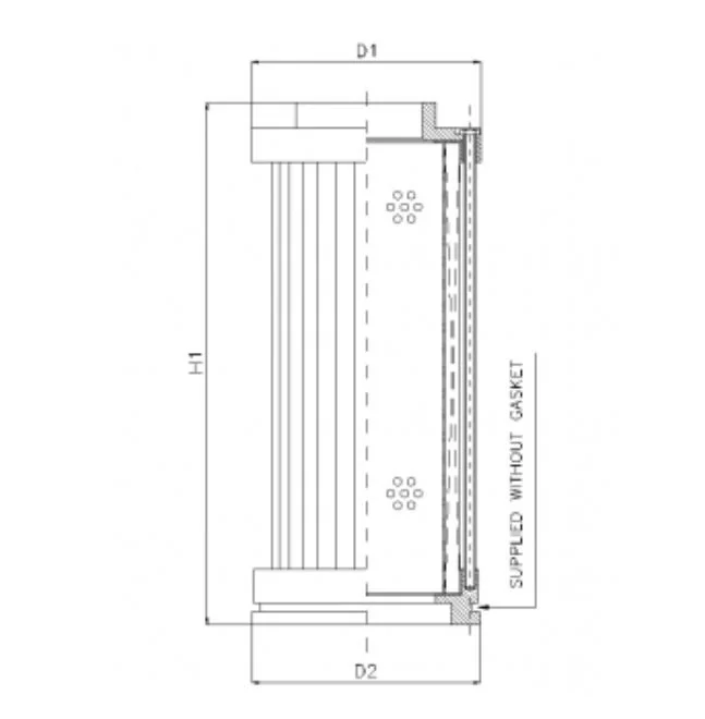 Filtrec - S440C10 - Hydraulikfilterelement (Saugfilter)
