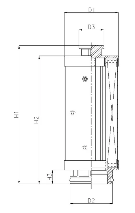 Filtrec - U134G10V/ESD - Hydraulikfilterelement
