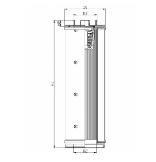 Filtrec - U562G10B3 - Hydraulikfilterelement