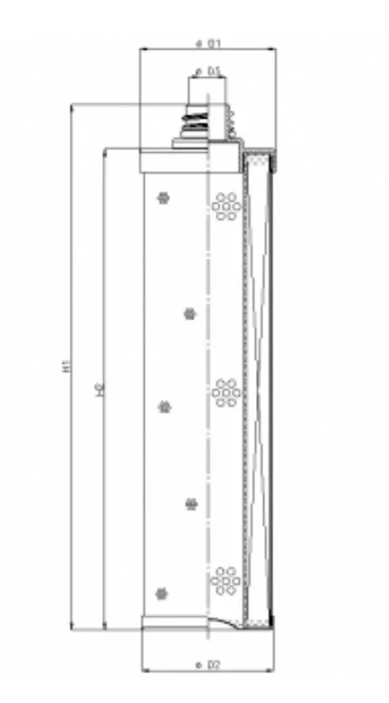 Filtrec - WG1010 - Hydraulikfilterelement