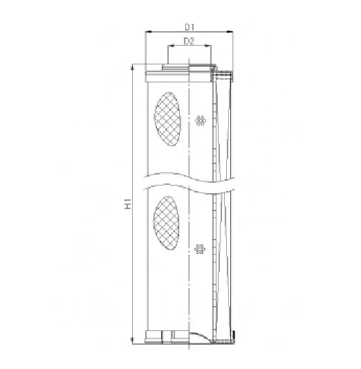 Filtrec - WG1166 - Hydraulikfilterelement (Druckfilter)