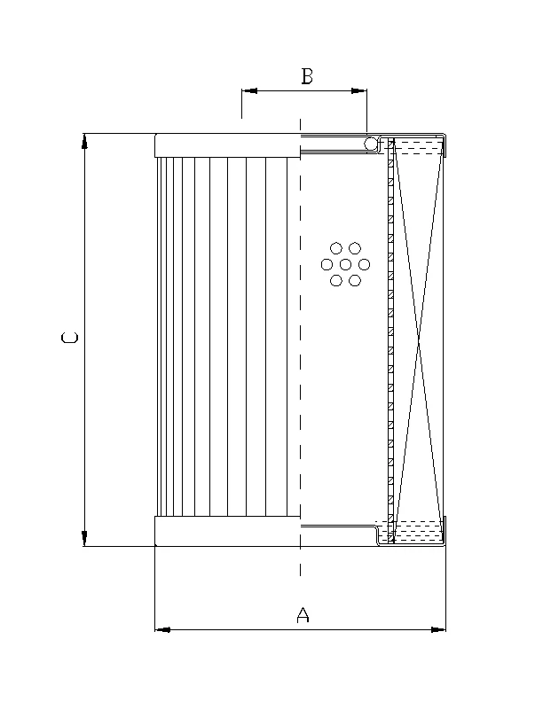 Filtrec - WG124 - Hydraulikfilterelement (Druckfilter)