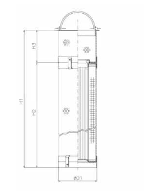 Filtrec - WG233 - Hydraulikfilterelement