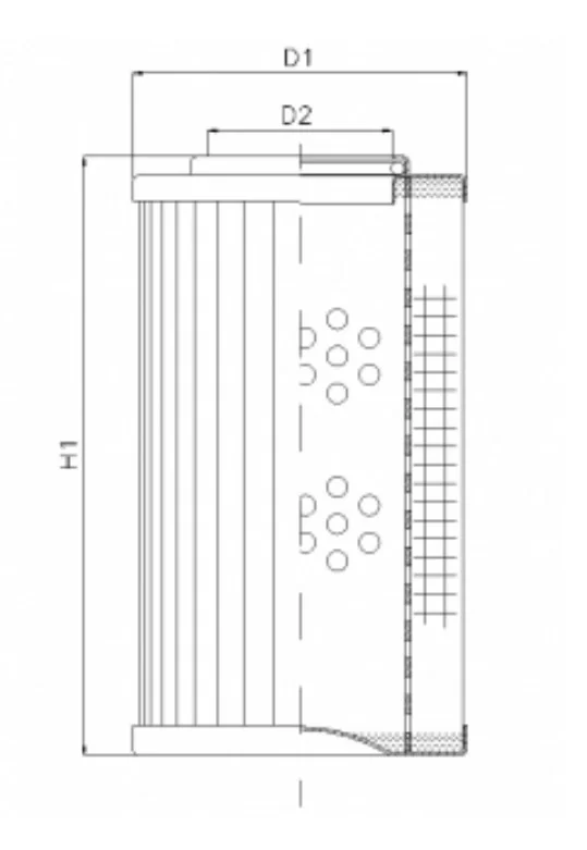 Filtrec - WG246 - Hydraulikfilterelement
