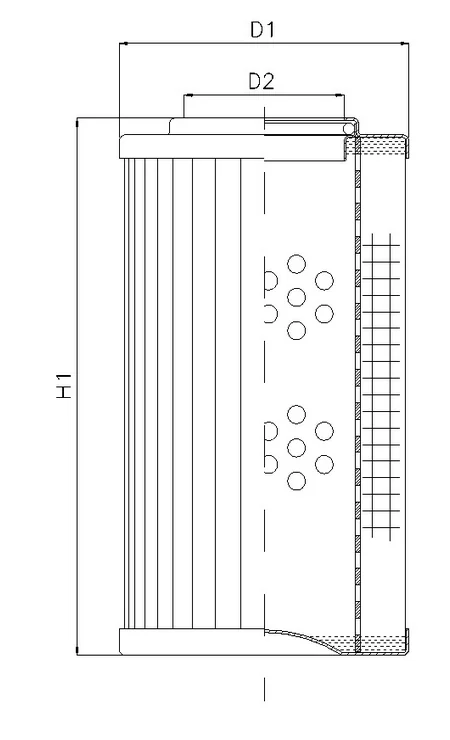 Filtrec - WG454 - Hydraulikfilterelement