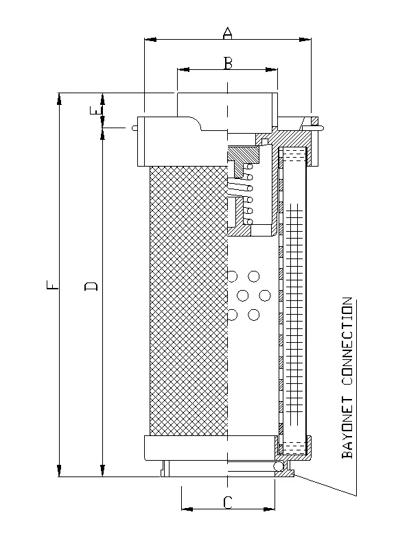 Filtrec - WG661 - Hydraulikfilterelement