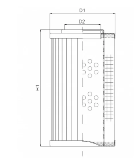 Filtrec - WG666 - Hydraulikfilterelement (Druckfilter)