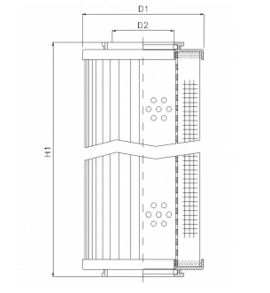 Filtrec - WG909 - Hydraulikfilterelement