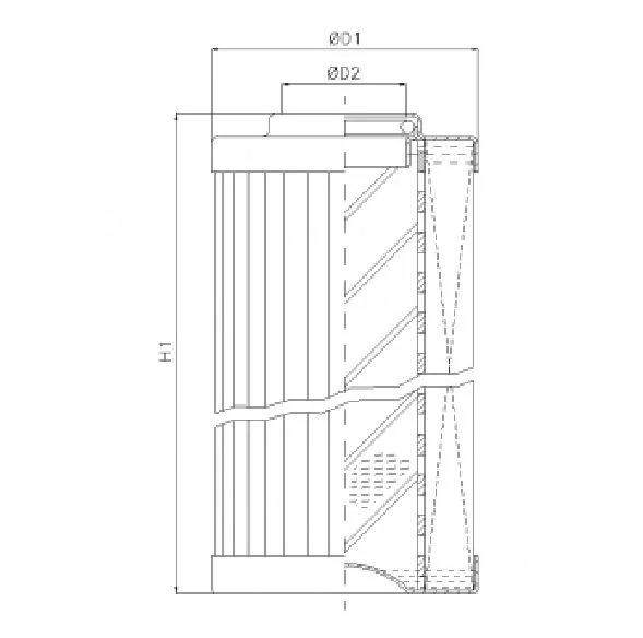 Filtrec - WP343 - Hydraulikfilterelement