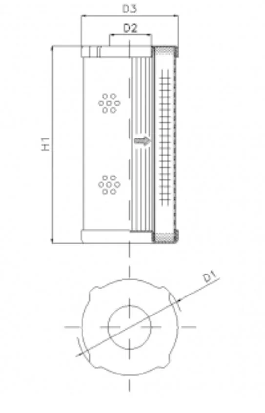 Filtrec - WP794 - Hydraulikfilterelement