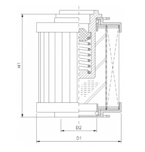 Filtrec - WP834 - Hydraulikfilterelement