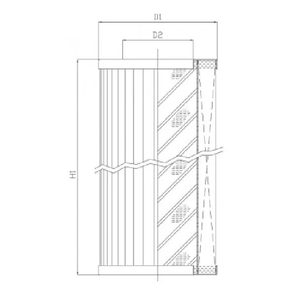 Filtrec - WP837 - Hydraulikfilterelement