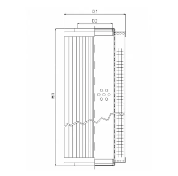 Filtrec - WP884 - Hydraulikfilterelement