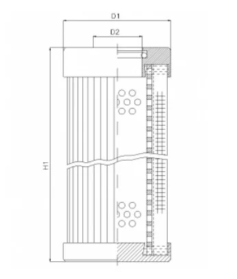 Filtrec - WT1188 - Hydraulikfilterelement